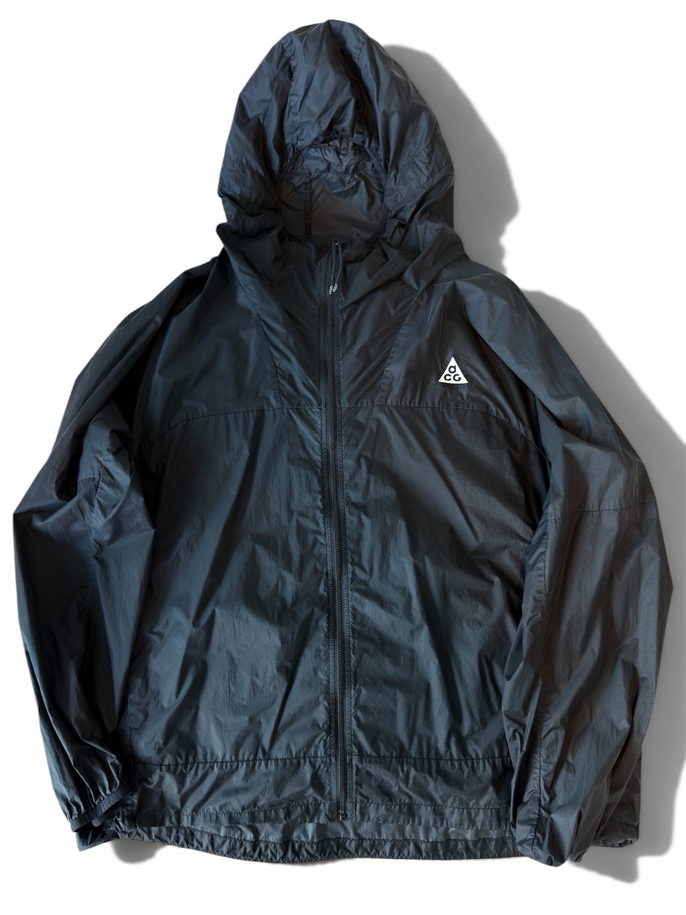 Nike ACG Men's Black Hooded Windbreaker size XL
